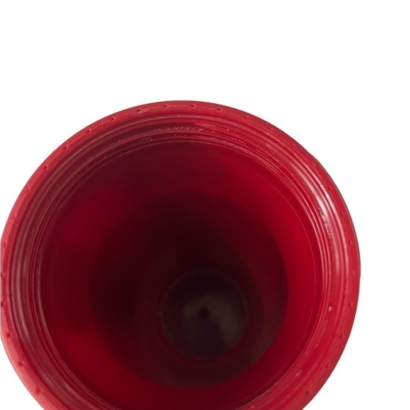 Starbucks Barista 2001 Red Travel Mug 16 ounces with Grip handle and lid - Picture 5 of 5